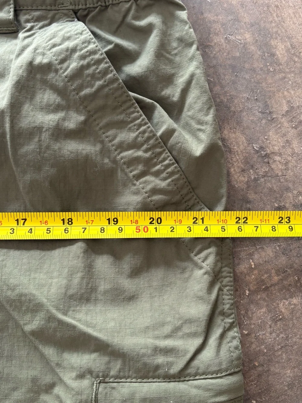 Olive Green L.L. Bean Hiking Pants size XL